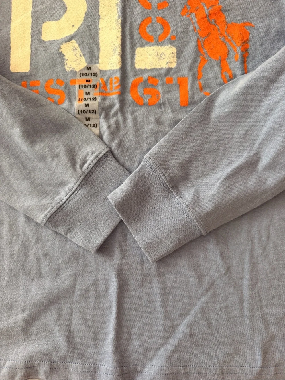 Polo by Ralph Lauren Long-Sleeve Graphic Tee - Light Blue